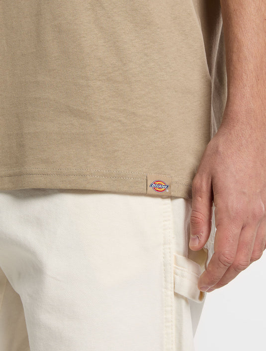 Dickies Men's Bricklane T-Shirt Desert Sand DK0A4Z8R0DS1
