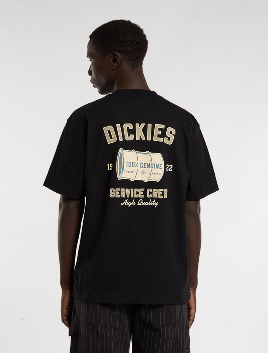 Dickied Men's Service Crew T-Shirt Black DK0A4Z8TBLK