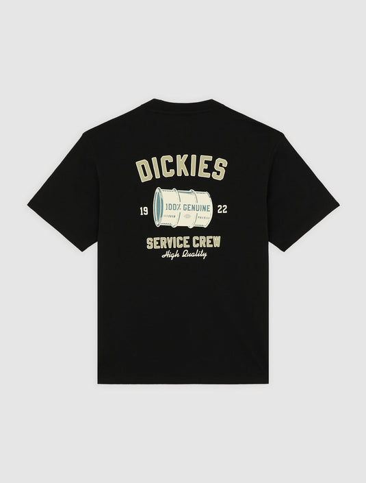 Dickied Men's Service Crew T-Shirt Black DK0A4Z8TBLK