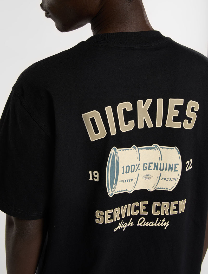 Load image into Gallery viewer, Dickied Men&#39;s Service Crew T-Shirt Black DK0A4Z8TBLK
