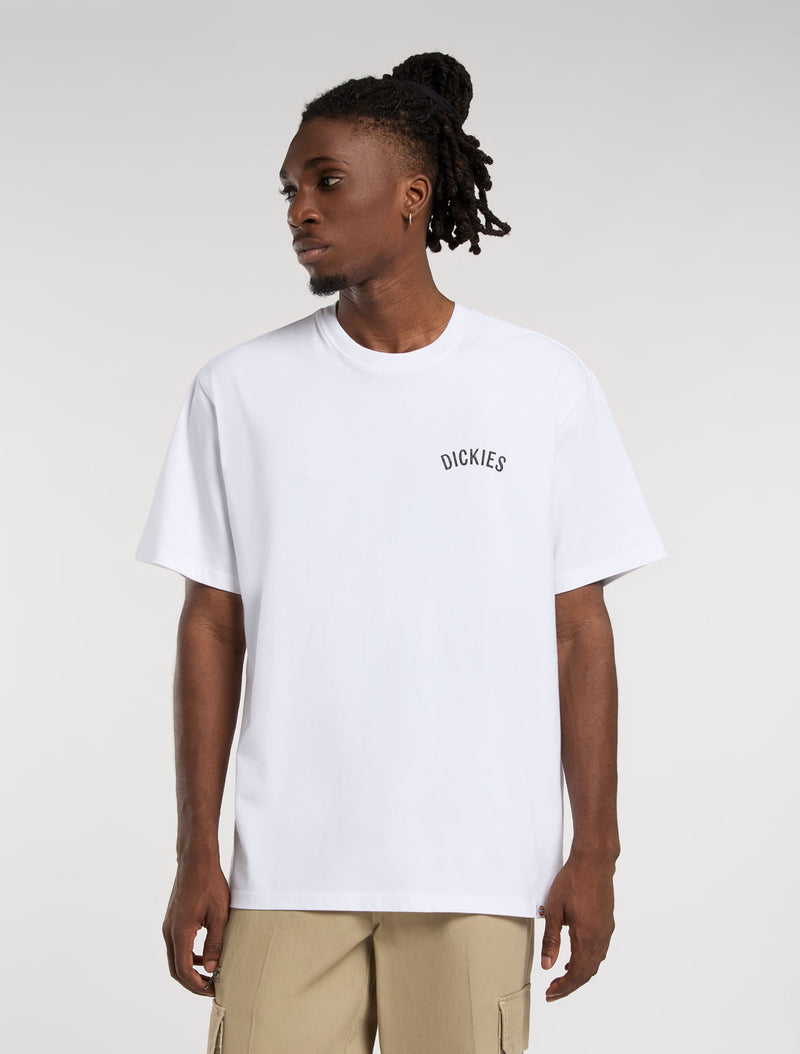 Load image into Gallery viewer, Dickies Men&#39;s Snake T-Shirt White DK0A4Z990WH1
