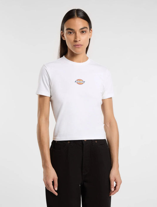 Dickies Women's Maple Valley Regular T-Shirt White DK0A4ZAO0WH1