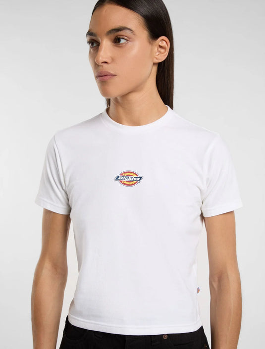 Dickies Women's Maple Valley Regular T-Shirt White DK0A4ZAO0WH1