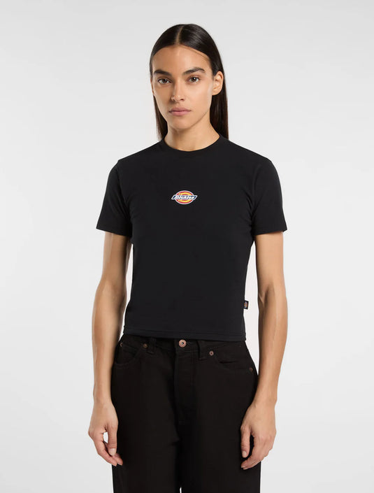 Dickies Women's Maple Valley Regular T-Shirt Black DK0A4ZAOBLK