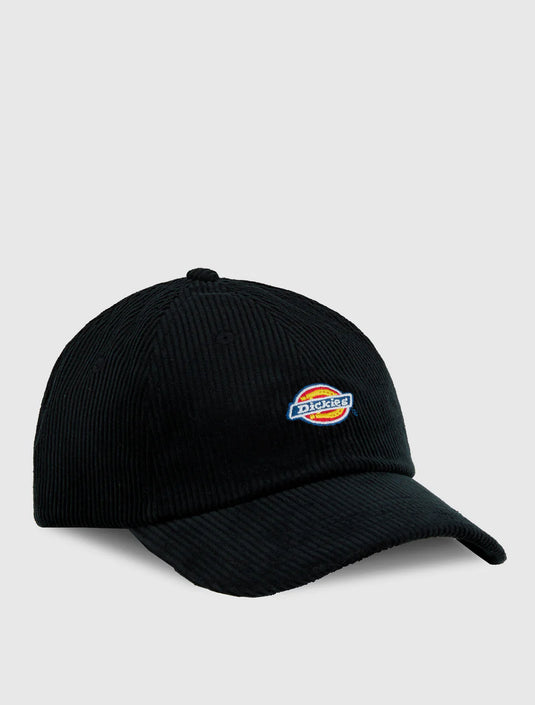 Dickies Unisex Hardwick Cord Baseball Cap Black DK0A4ZAYBLK