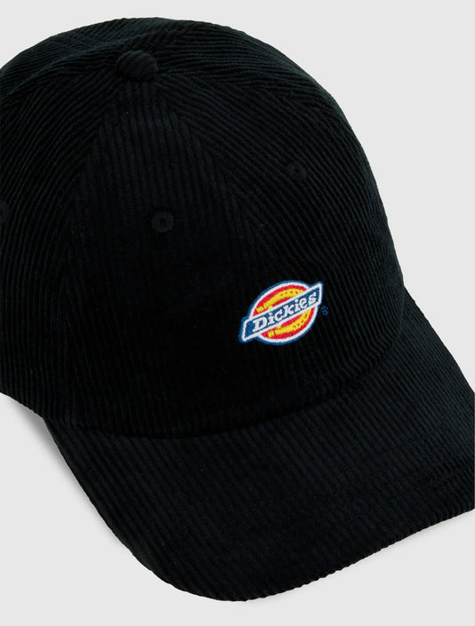 Dickies Unisex Hardwick Cord Baseball Cap Black DK0A4ZAYBLK