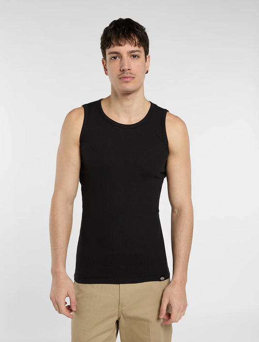 Dickies Men's Amsterdam Tops (3 Pack) Black DK0A4ZB2BLK