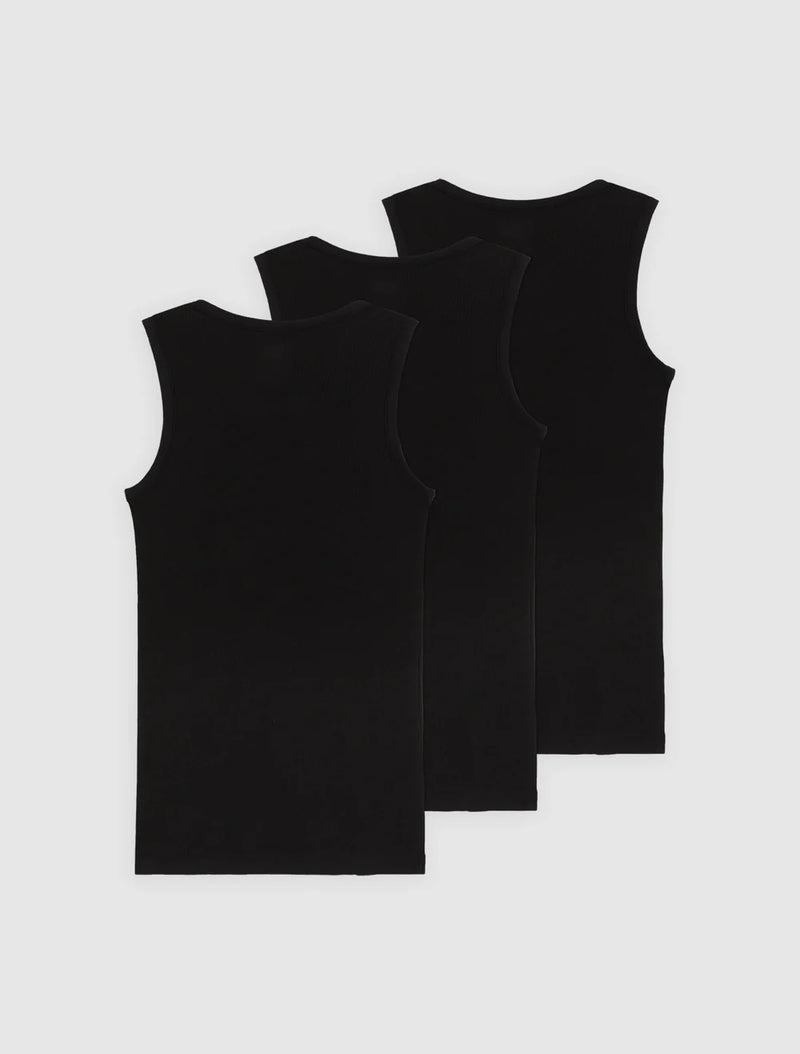 Load image into Gallery viewer, Dickies Men's Amsterdam Tops (3 Pack) Black DK0A4ZB2BLK
