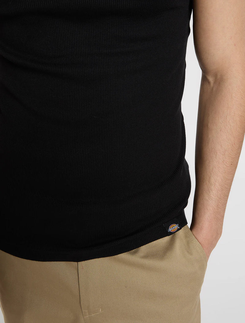 Load image into Gallery viewer, Dickies Men's Amsterdam Tops (3 Pack) Black DK0A4ZB2BLK
