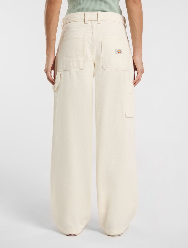 Load image into Gallery viewer, Dickies Women&#39;s Stevensville Carpenter Ecru DK0A863SECR1
