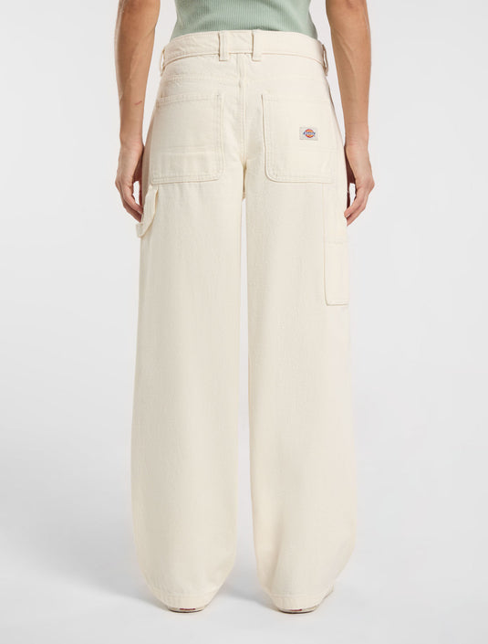 Dickies Women's Stevensville Carpenter Ecru DK0A863SECR1