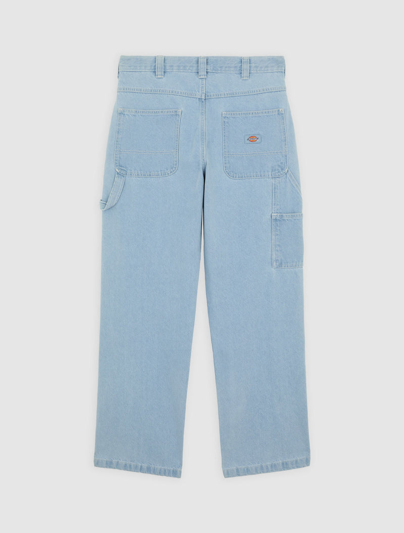 Load image into Gallery viewer, Dickies Men&#39;s Stevensville Carpenter Pants Vintage Blue DK0A863TC151
