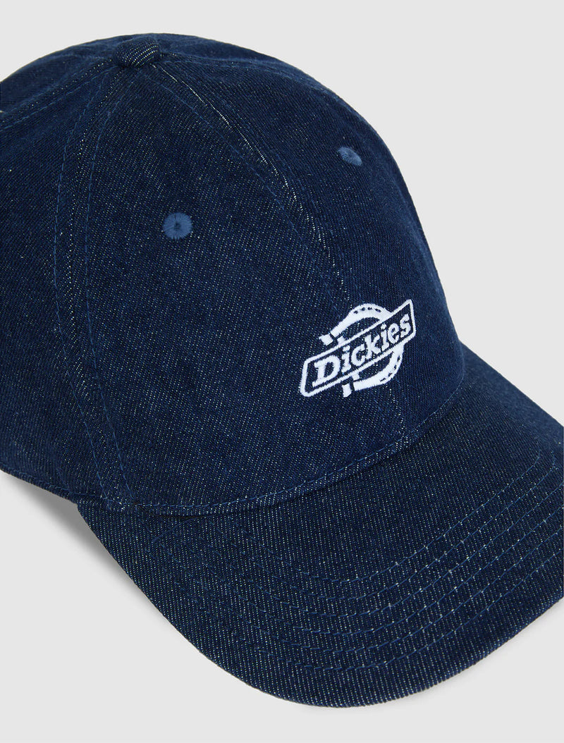 Load image into Gallery viewer, Dickies Unisex Denim Dad Baseball Cap Classic Blue DK0A867HCLB
