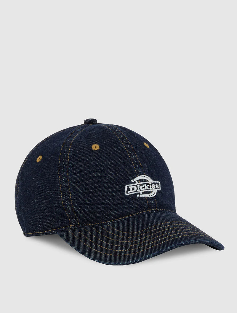 Load image into Gallery viewer, Dickies Unisex Denim Dad Baseball Cap Rinsed DK0A867HRIN

