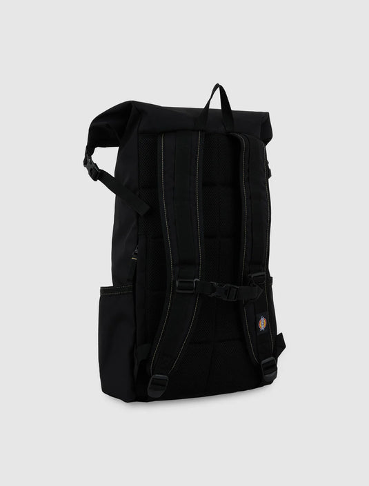Dickies Unisex Ashville Utility Roll Top Backpack Black DK0A87MXBLK