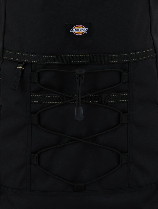 Dickies Unisex Ashville Utility Roll Top Backpack Black DK0A87MXBLK