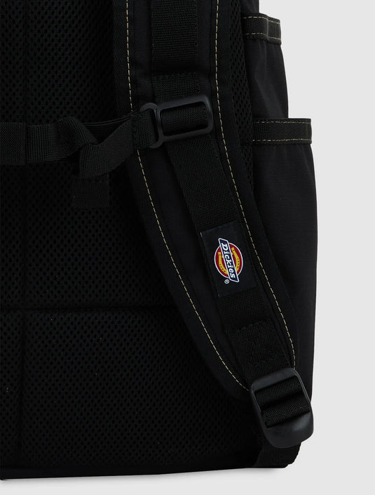Dickies Unisex Ashville Utility Roll Top Backpack Black DK0A87MXBLK
