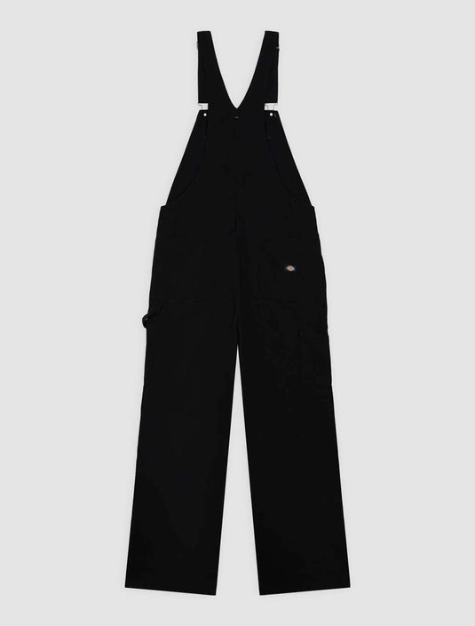 Dickies Men's Loose Canvas Bib Black DK0A87N6BLK