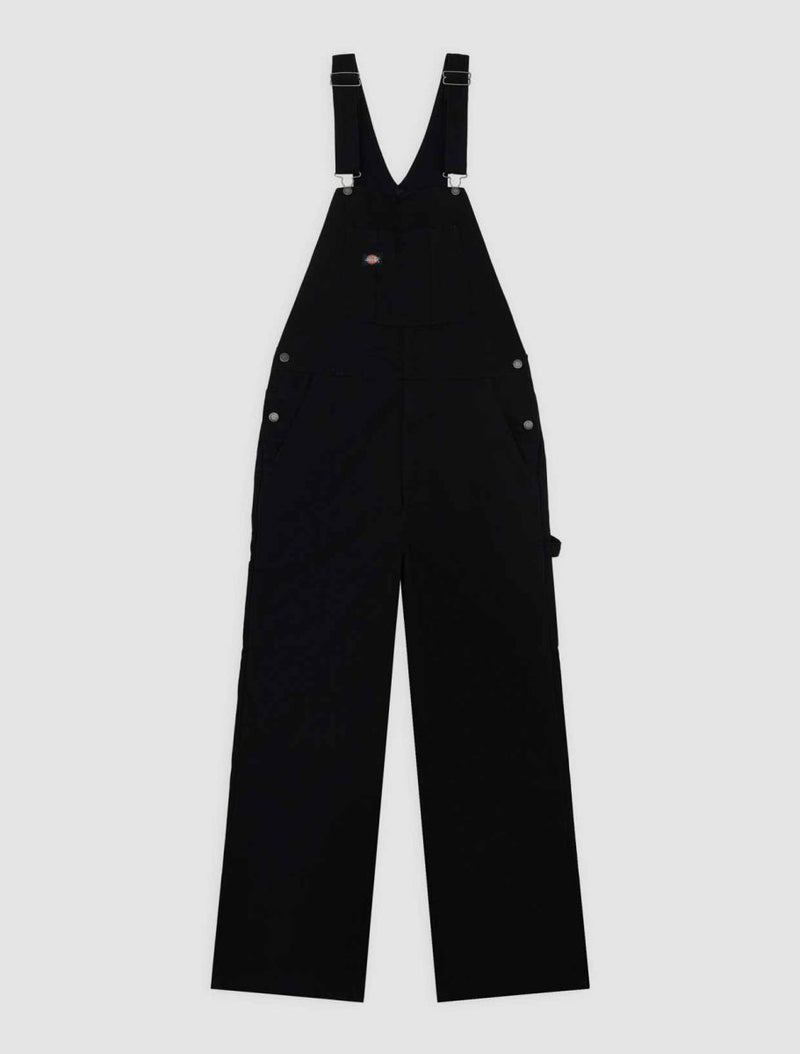 Load image into Gallery viewer, Dickies Men&#39;s Loose Canvas Bib Black DK0A87N6BLK
