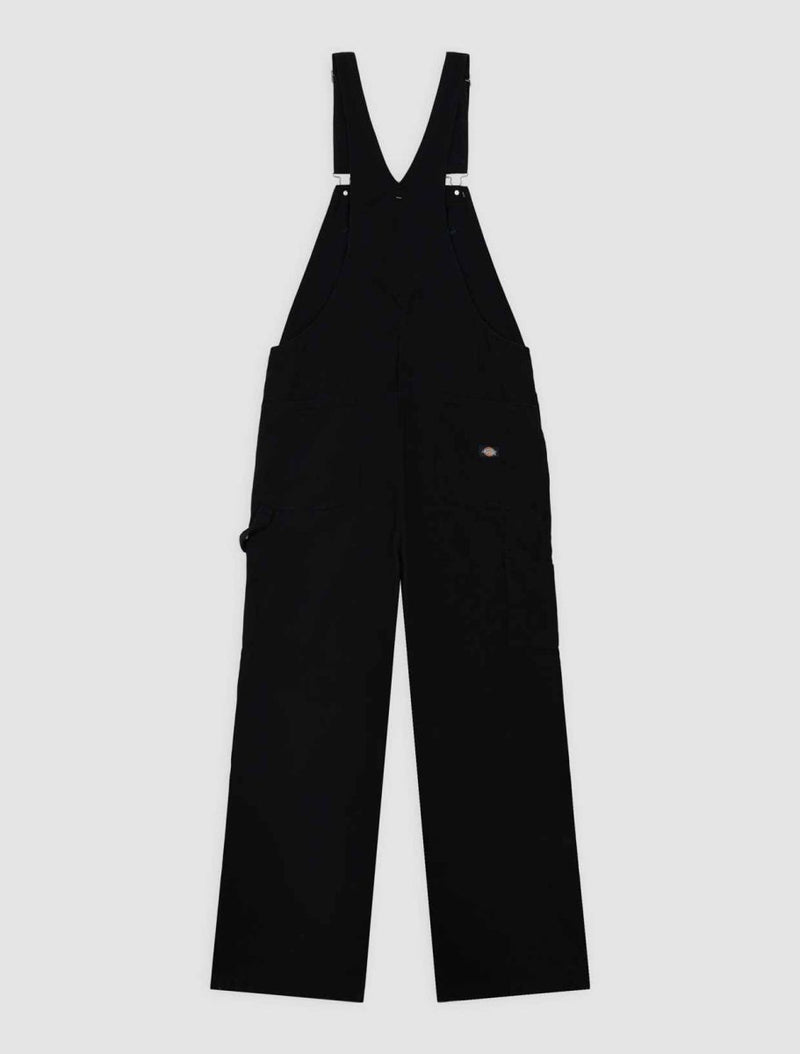 Load image into Gallery viewer, Dickies Men&#39;s Loose Canvas Bib Black DK0A87N6BLK

