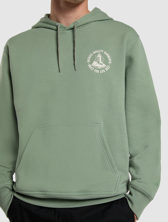 Dickies Men's Parrotsville Pullover Hoodie Olive Green DK0A87NRL19