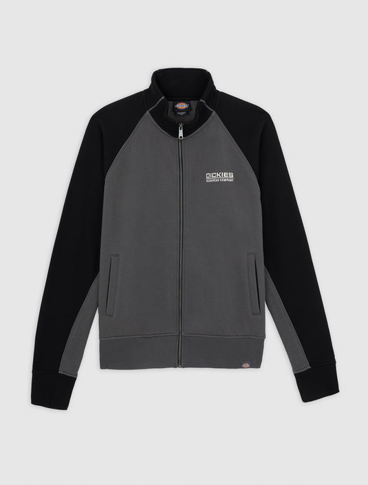 Dickies Men's Bolivar Full-Zip Sweatshirt Black DK0A87NTBLK
