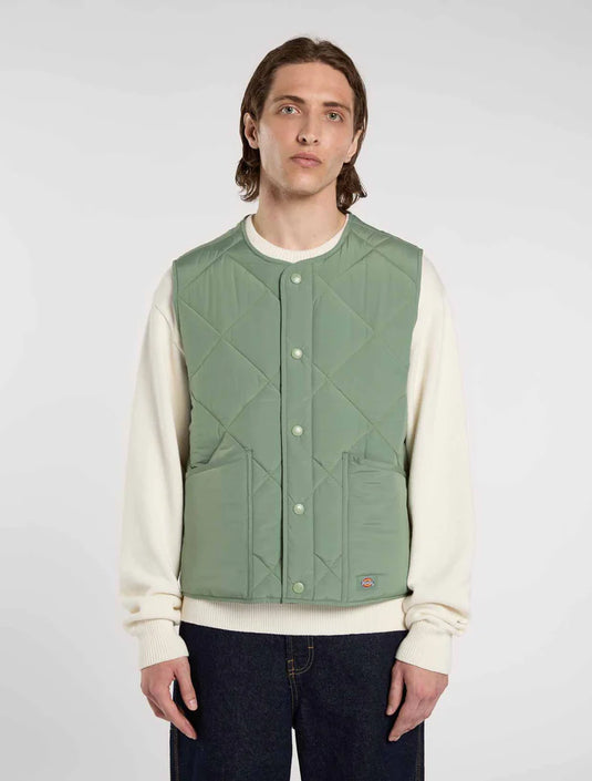 Dickies Men's Samburg Liner Vest Olive Green DK0A8708L19