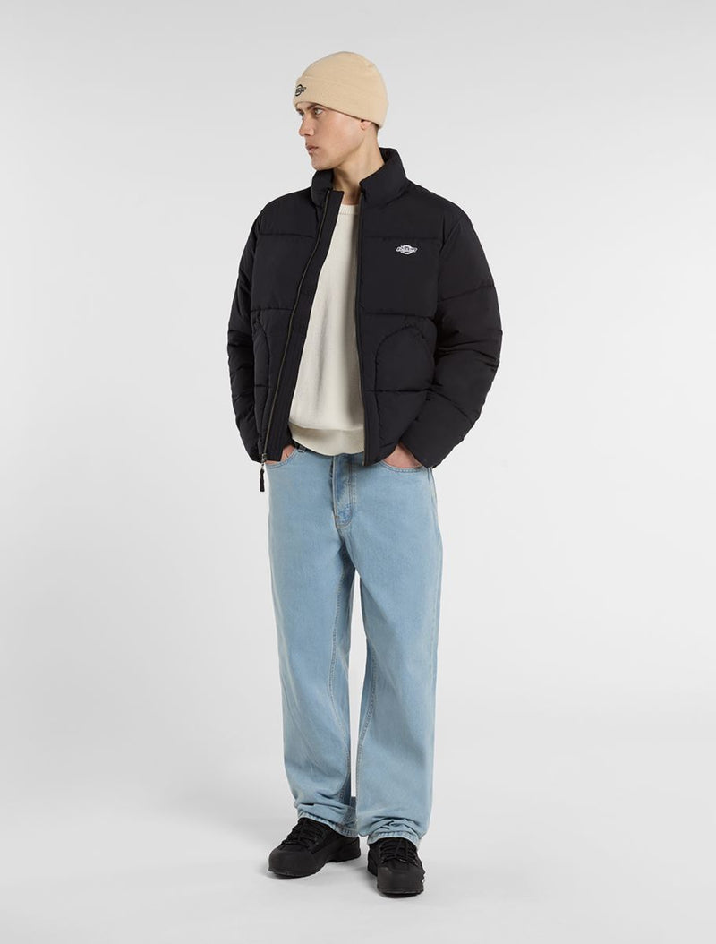 Load image into Gallery viewer, Dickies Men&#39;s Summerdale Puffer Jacket Black DK0A870GBLK
