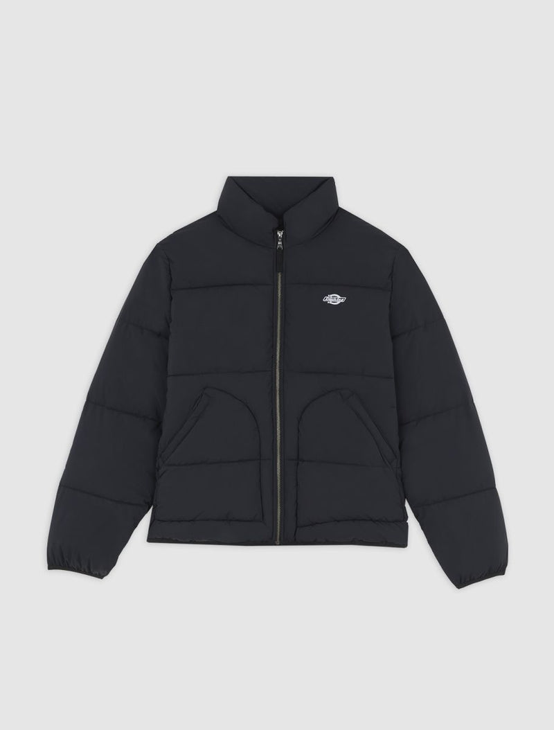Load image into Gallery viewer, Dickies Men&#39;s Summerdale Puffer Jacket Black DK0A870GBLK
