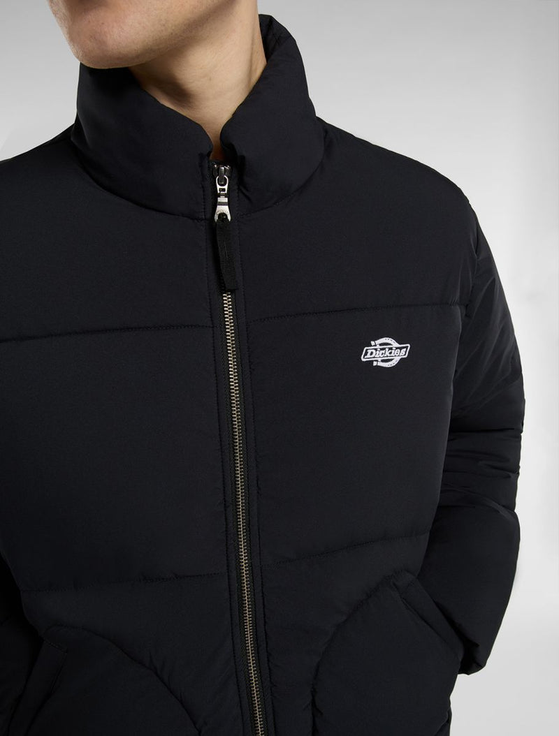 Load image into Gallery viewer, Dickies Men&#39;s Summerdale Puffer Jacket Black DK0A870GBLK
