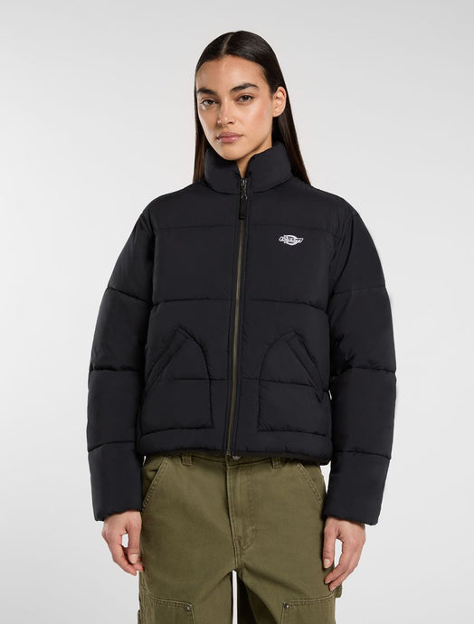 Dickies Women's Summerdale Puffer Jacket Black DK0A870JBLK