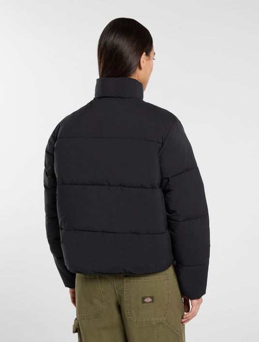 Dickies Women's Summerdale Puffer Jacket Black DK0A870JBLK
