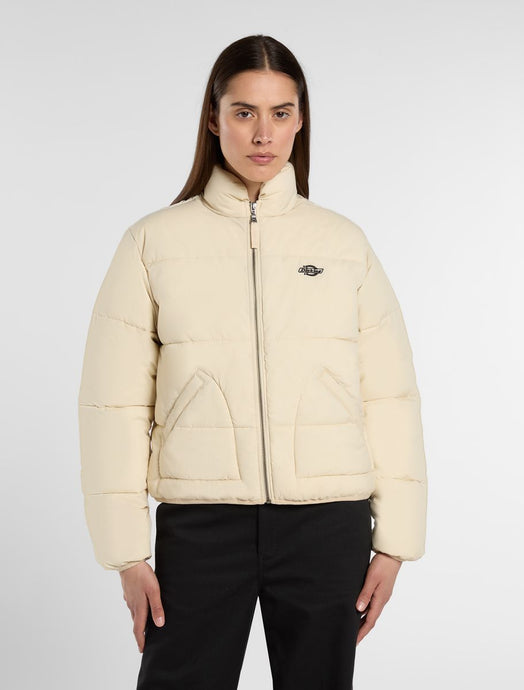 Dickies Women's Summerdale Puffer Jacket Desert Sand DK0A870JL17