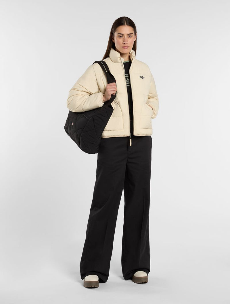 Load image into Gallery viewer, Dickies Women&#39;s Summerdale Puffer Jacket Desert Sand DK0A870JL17
