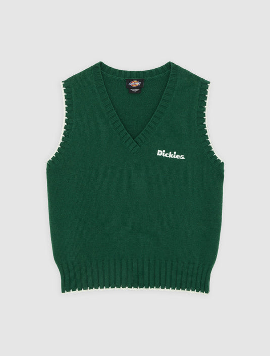 Dickies Women's Slayden Jumper Vest Pine DK0A87P2PIN