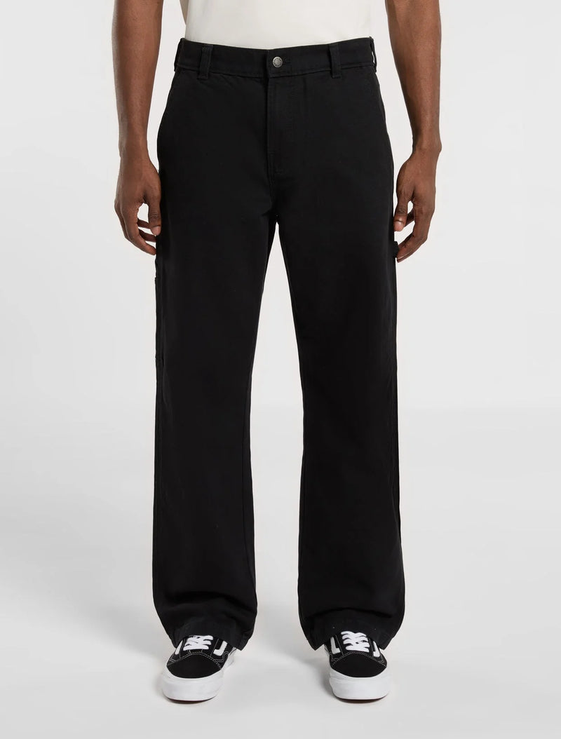 Load image into Gallery viewer, Dickies Men's Carpenter Canvas Pants Black DK0A87PDBLK
