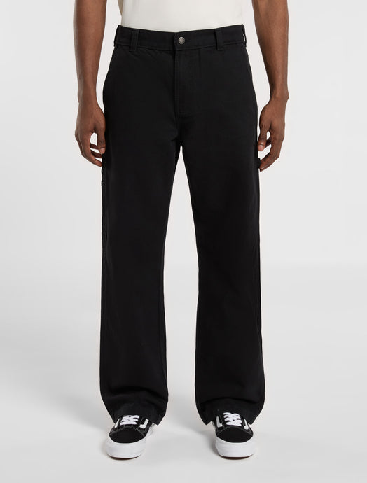 Dickies Men's Regular Canvas Carpenter Pants Black DK0A87PDBLK