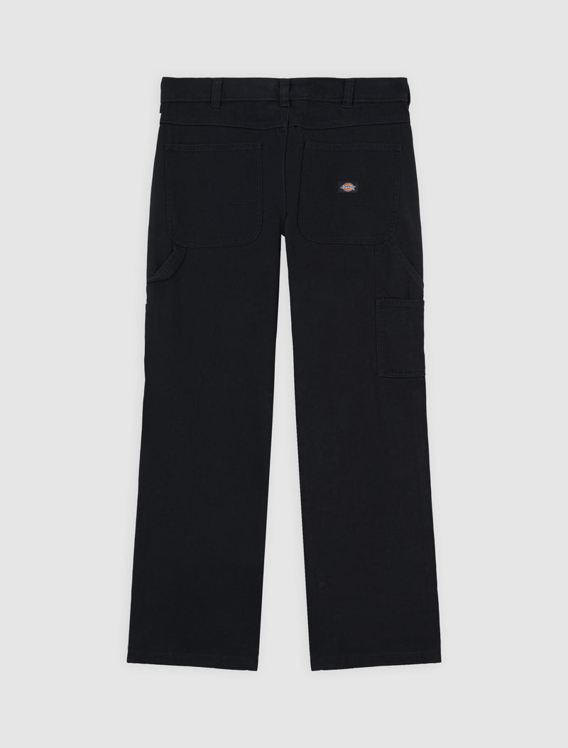 Load image into Gallery viewer, Dickies Men&#39;s Regular Canvas Carpenter Pants Black DK0A87PDBLK
