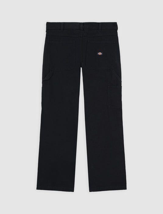 Dickies Men's Regular Canvas Carpenter Pants Black DK0A87PDBLK