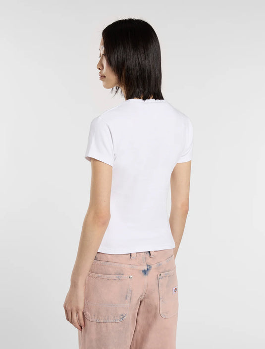 Dickies Women's Gladeville Mid Weight T-Shirt White DK0A87QB0WH1