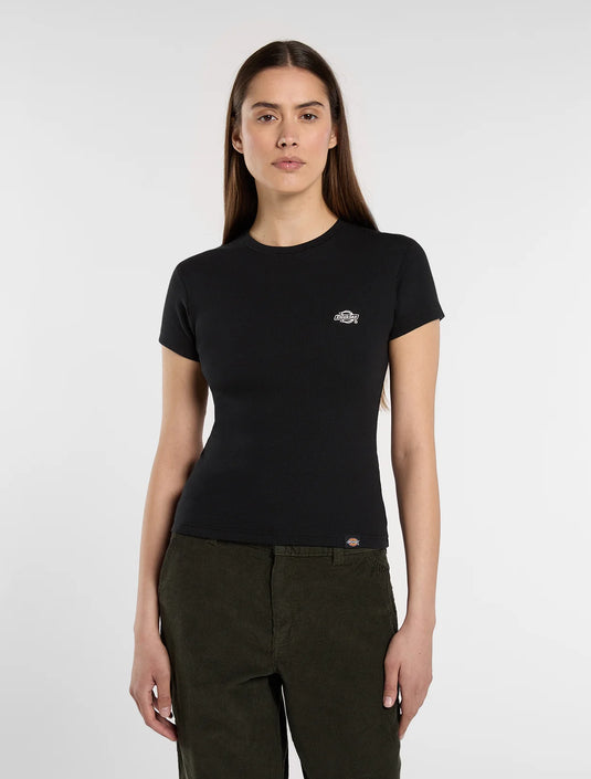 Dickies Women's Gladeville Mid Weight T-Shirt Black DK0A87QBBLK1