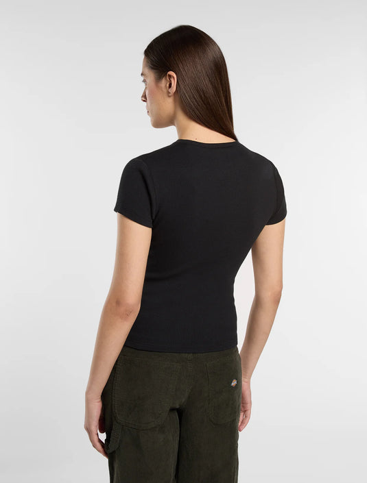 Dickies Women's Gladeville Mid Weight T-Shirt Black DK0A87QBBLK1