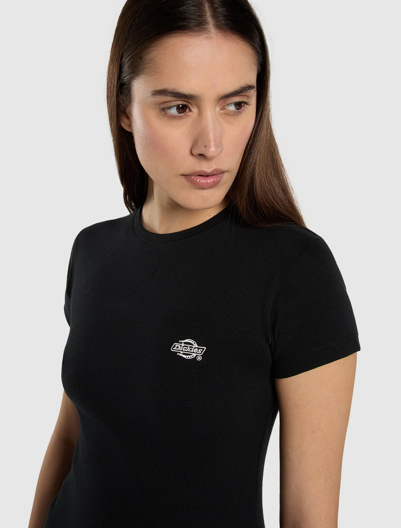 Load image into Gallery viewer, Dickies Women's Gladeville Mid Weight T-Shirt Black DK0A87QBBLK1
