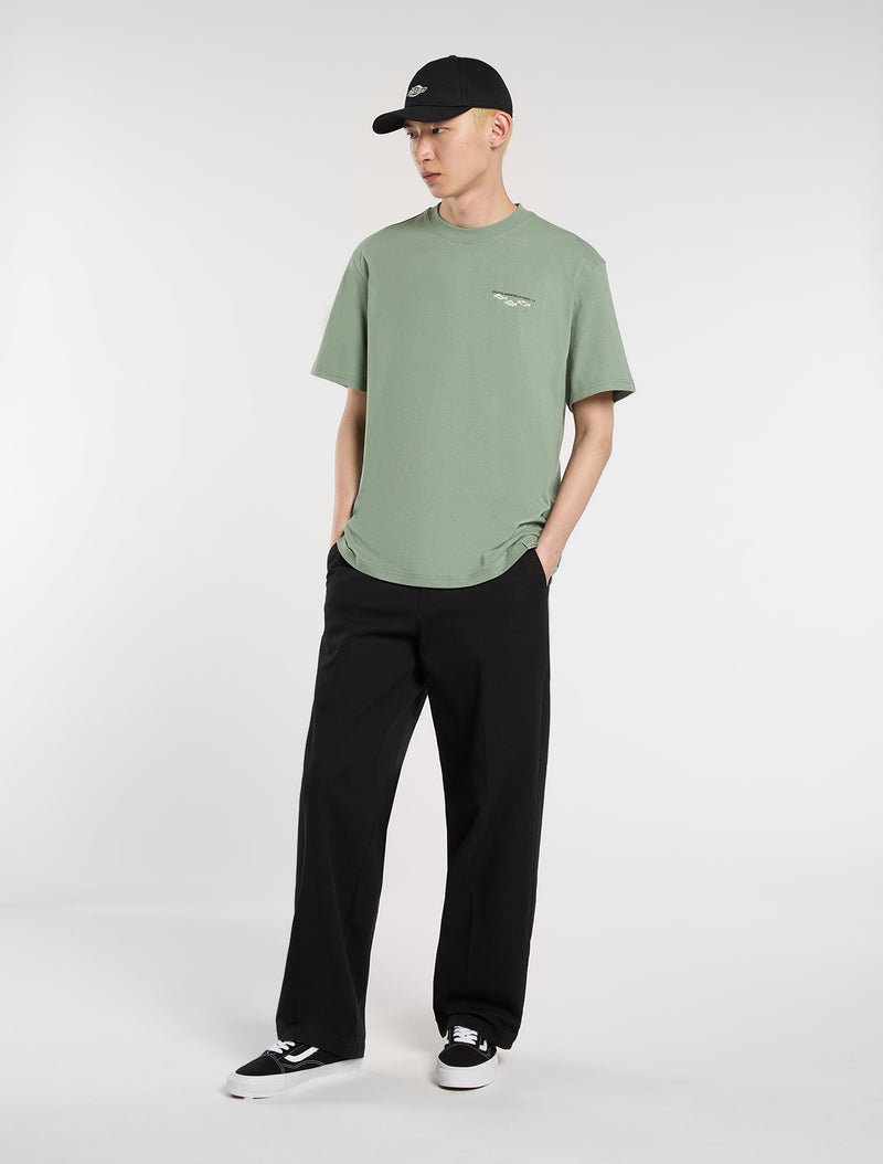 Load image into Gallery viewer, Dickies Men&#39;s Laryville Mid Weight T-shirt Olive Green DK0A87QGL191
