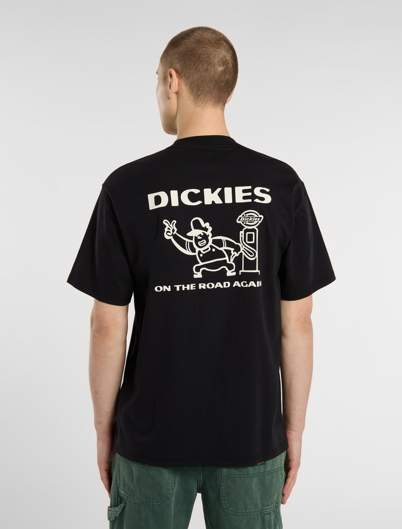 Load image into Gallery viewer, Dickies Men&#39;s Burns Light Weight T-shirt Black DK0A87QIBLK
