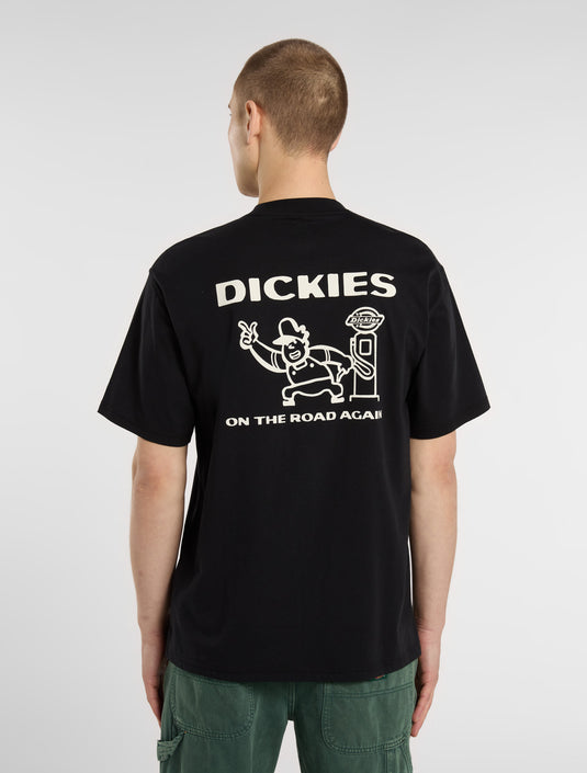 Dickies Men's Burns Light Weight T-shirt Black DK0A87QIBLK