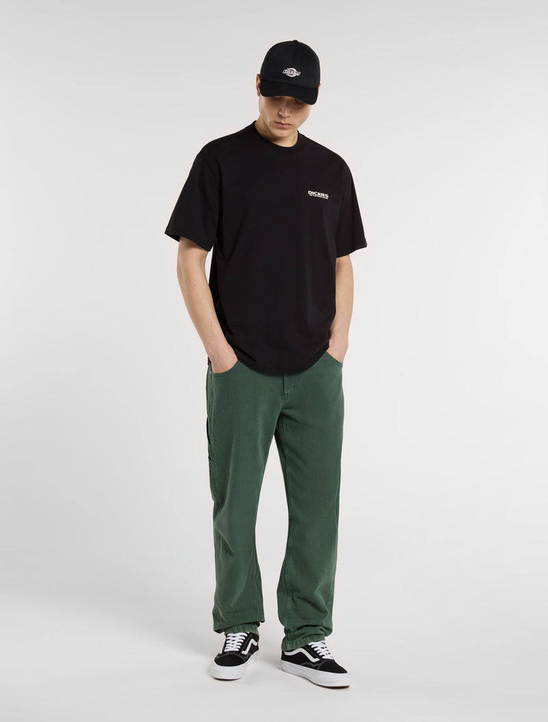 Load image into Gallery viewer, Dickies Men&#39;s Burns Light Weight T-shirt Black DK0A87QIBLK
