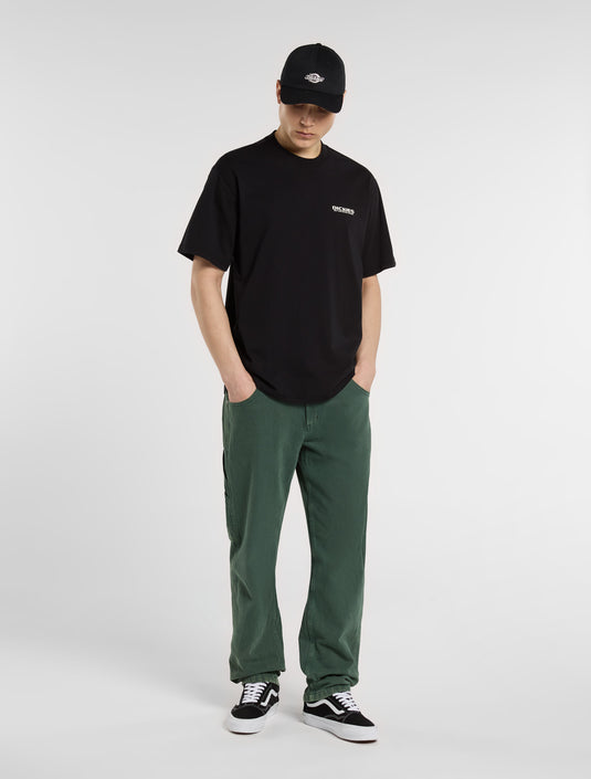 Dickies Men's Burns Light Weight T-shirt Black DK0A87QIBLK