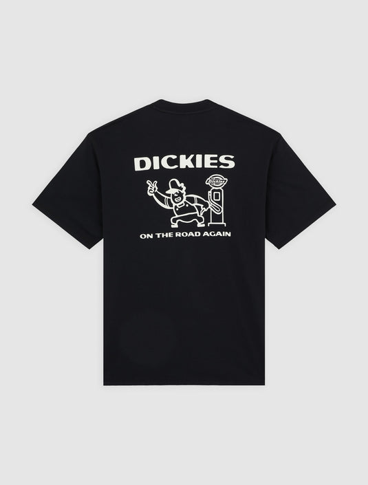 Dickies Men's Burns Light Weight T-shirt Black DK0A87QIBLK