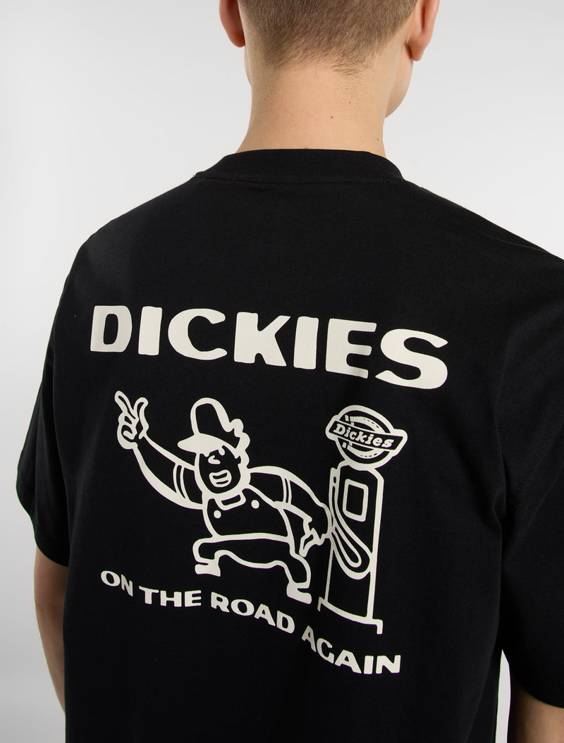 Load image into Gallery viewer, Dickies Men&#39;s Burns Light Weight T-shirt Black DK0A87QIBLK
